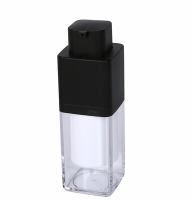 20 ml, 30 ml, 50 ml, luftlose Acryllotionflasche mit luftloser Pumpe und Bildschirmdruck