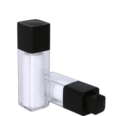 20 ml, 30 ml, 50 ml, luftlose Acryllotionflasche mit luftloser Pumpe und Bildschirmdruck