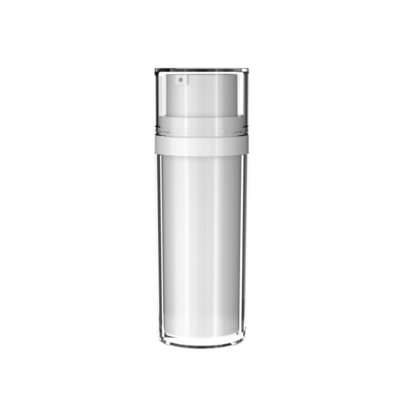Gesichtsreiniger Doppel Innenflasche Luxus Emulsion Luftlose Flasche Kosmetische Verpackung