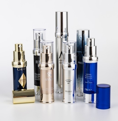 0.25ml Abflussfrequenz Luftlose Pumpenflasche für 15ml 20ml 30ml Luxusserum und Lotion